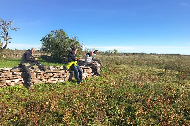 Öland matvandring Alvaret